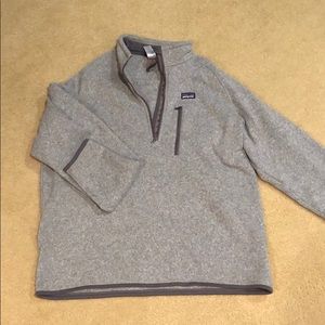 Men’s Patagonia grey pullover